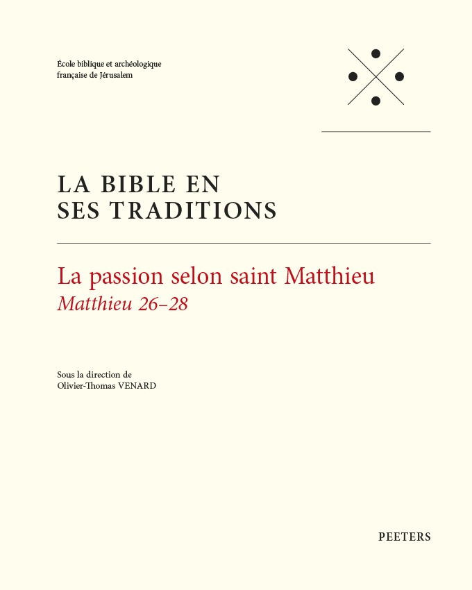 La passion selon saint Matthieu