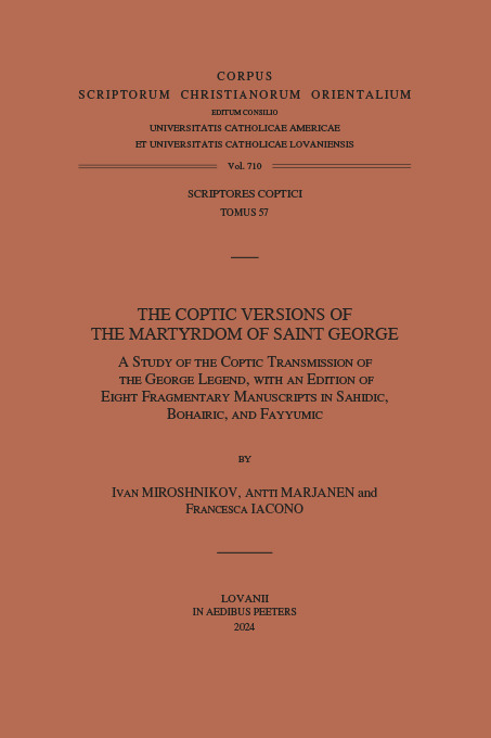 The Coptic Versions of the Martyrdom of Saint George