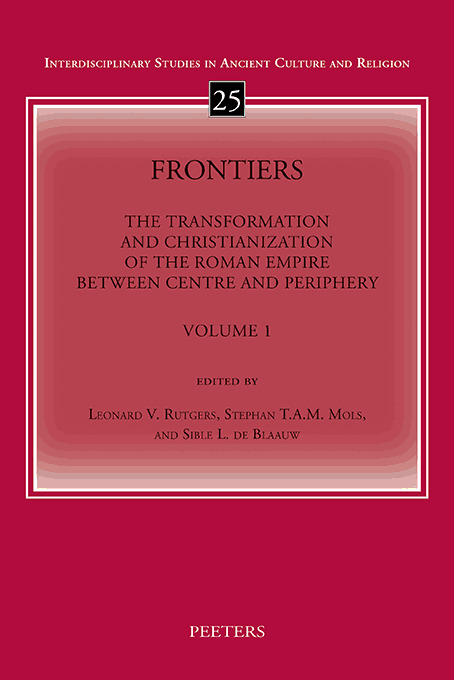 Frontiers. Volume 1