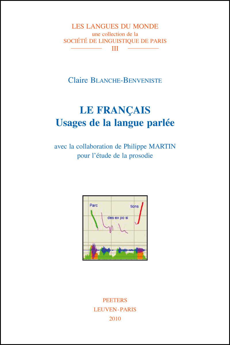 LE FRANCAIS USAGES DE LA LANGUE PARLEE