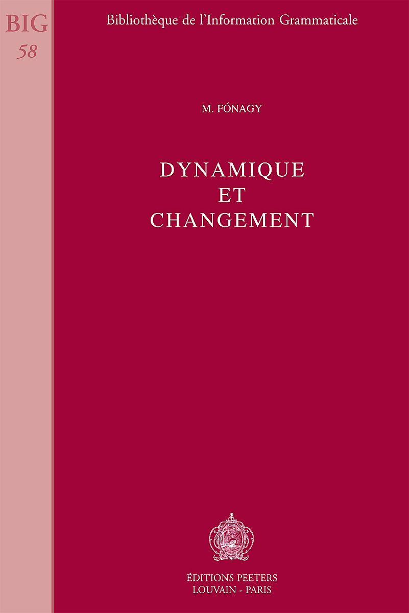 DYNAMIQUE ET CHANGEMENT