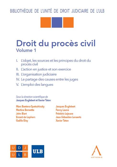 DROIT DU PROCES CIVIL-VOL I