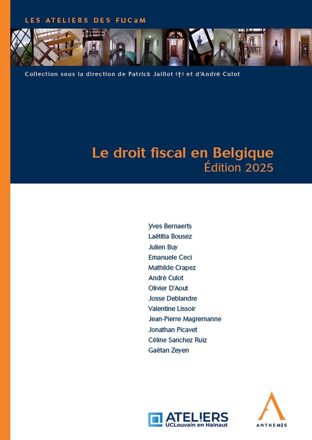 Le droit fiscal en Belgique - Édition 2025