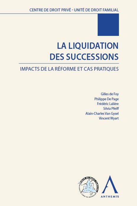 LA LIQUIDATION DES SUCCESSIONS