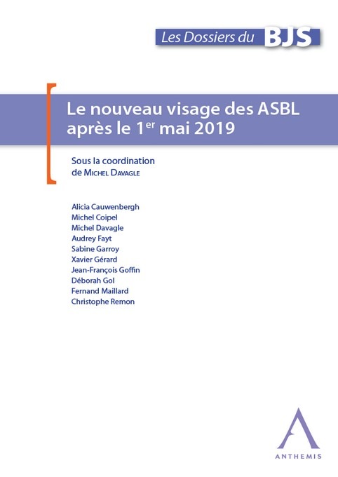 LE NOUVEAU VISAGE DES ASBL APRES LE 1ER MAI 2019