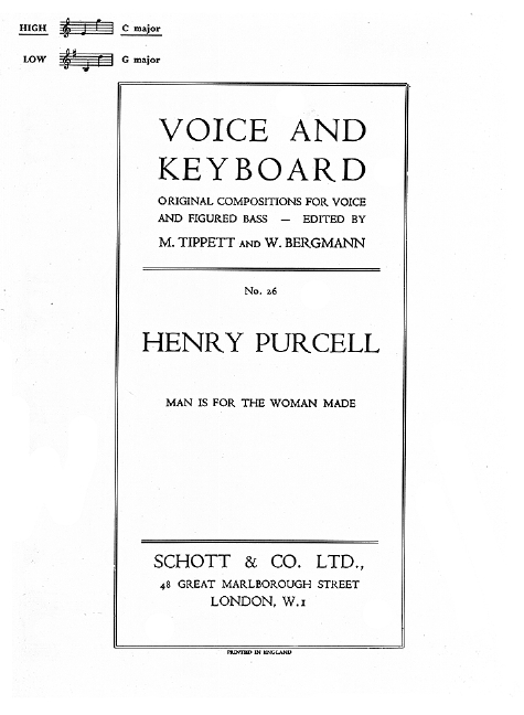 Man is for the Woman made