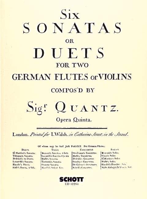 6 Sonatas or Duets