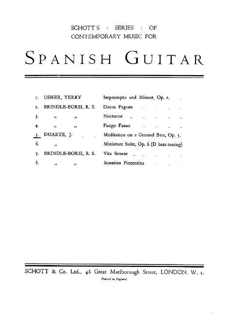 Meditation on a Ground Bass