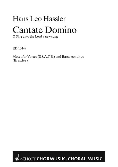 Cantate Domino