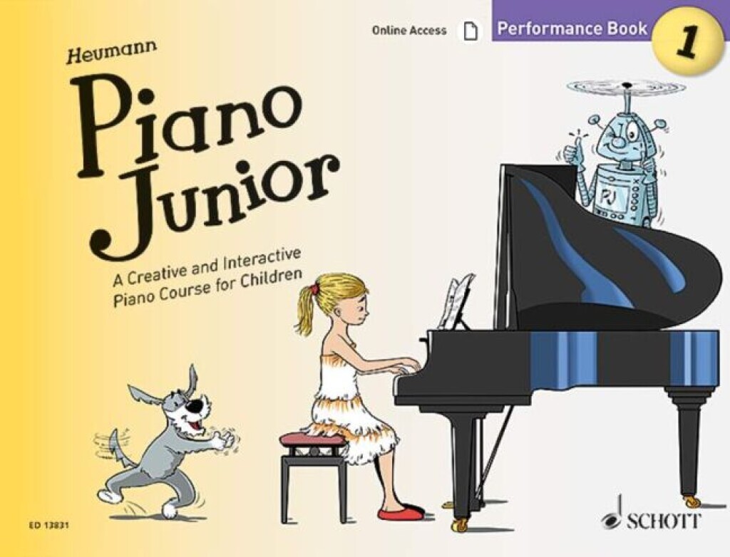 HANS-GUNTER HEUMANN : PIANO JUNIOR : PERFORMANCE BOOK 1 VOL. 1