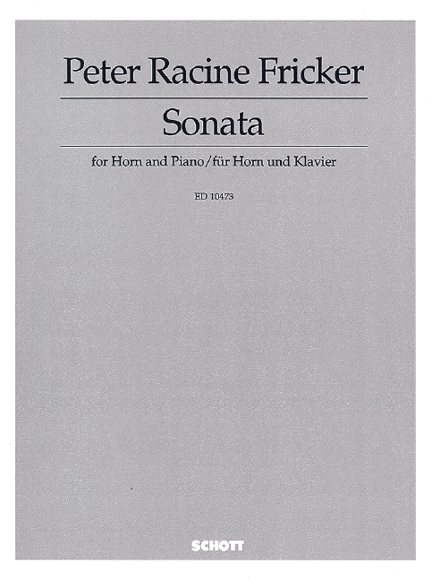 Sonata for Horn and Piano