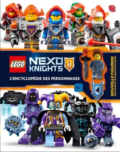 LEGO NEXO KNIGHT, L'ENCYCLOPEDIE DES PERSONNAGES