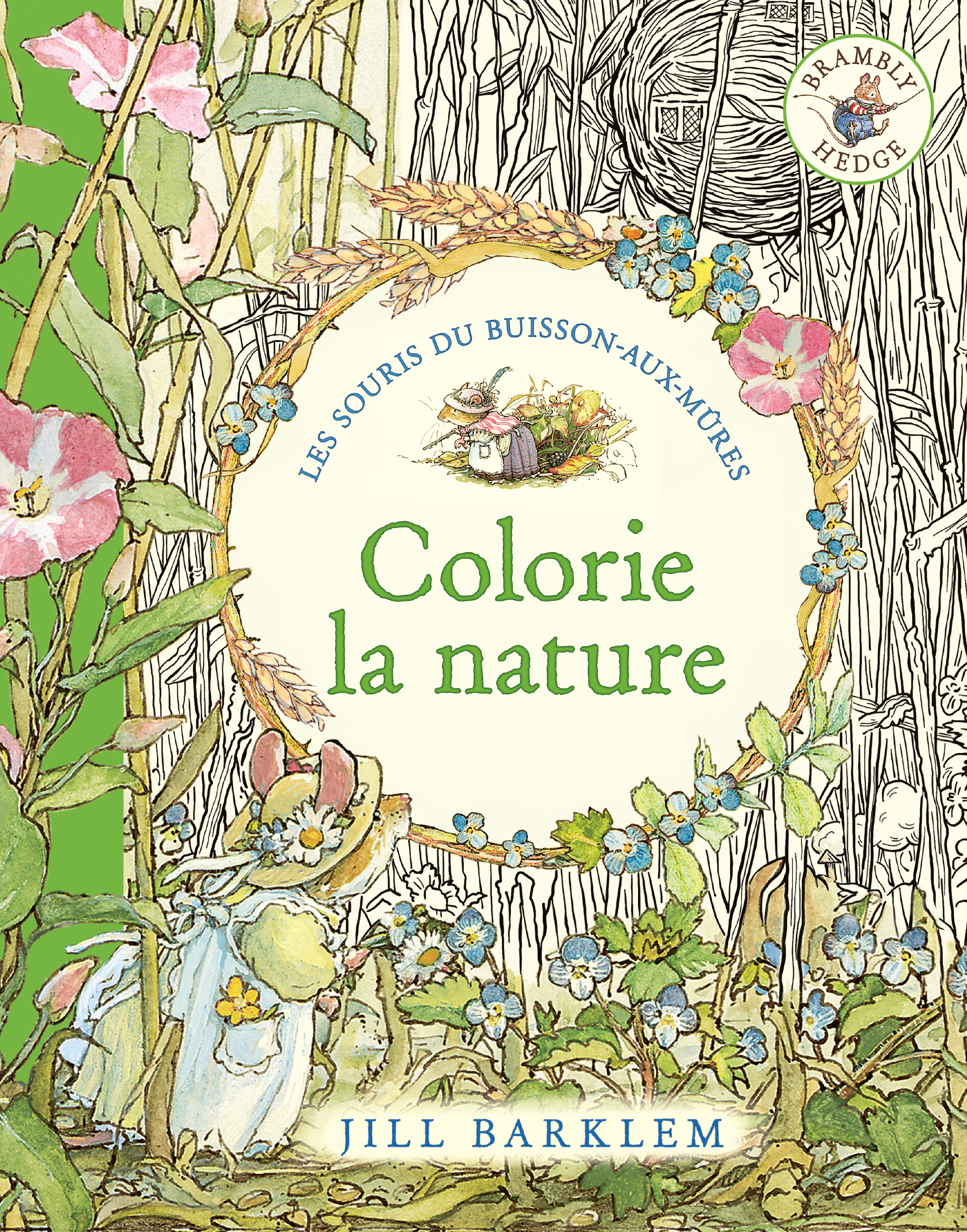 Les Souris du Buisson-aux-Mûres, les albums de coloriage - Colorie la nature