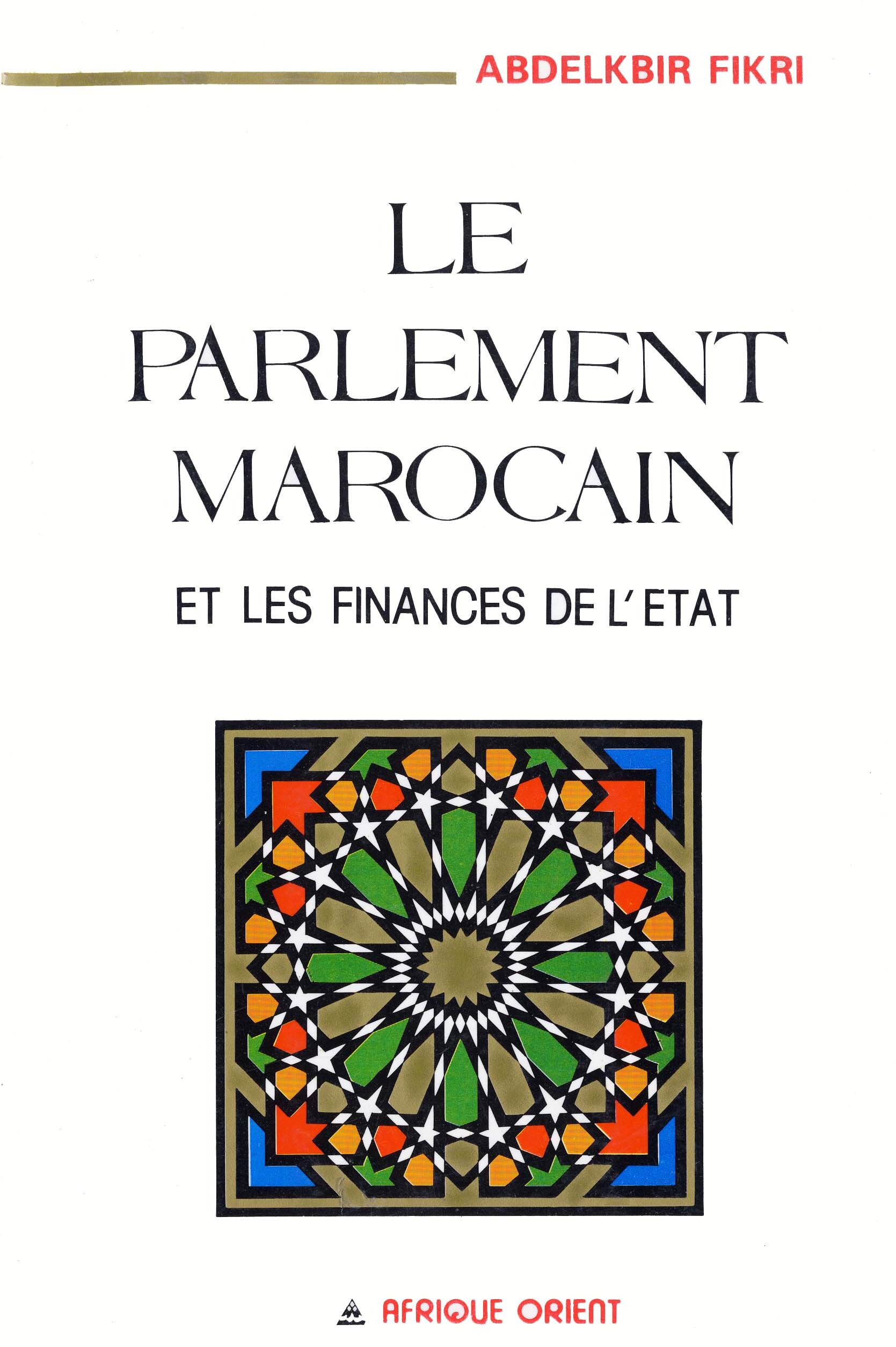 PARLEMENT MAROCAIN ET LES FINA