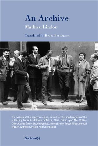 Mathieu Lindon An Archive /anglais