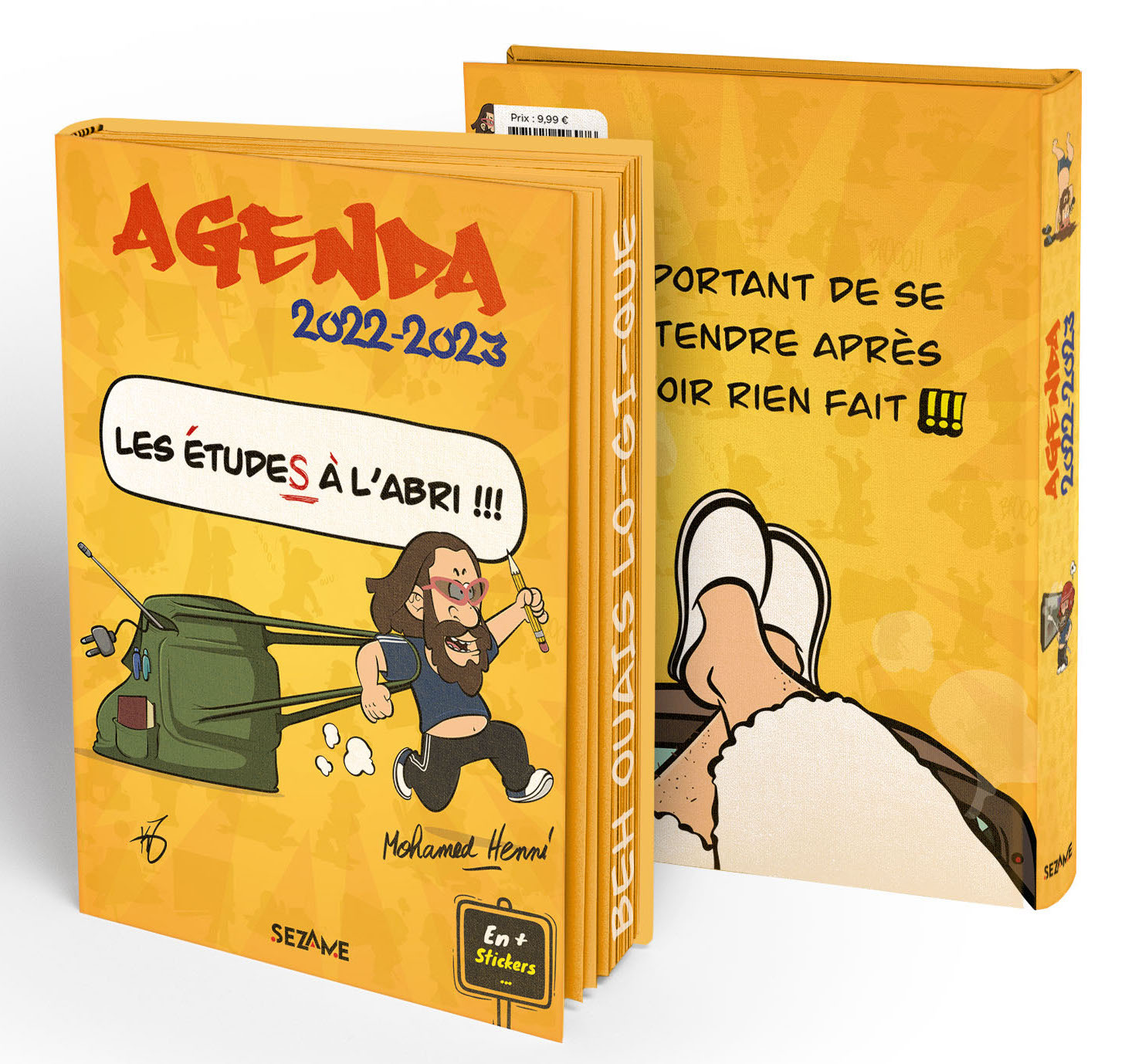 Agenda scolaire 2022 2023 (Momo Henni)