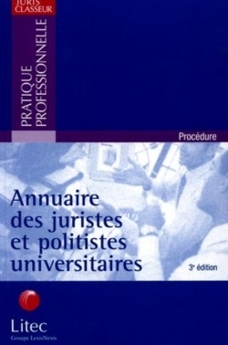 annuaire des juristes et politistes universitaires
