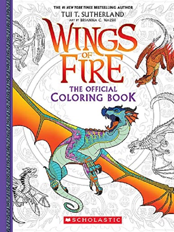 Official Wings of Fire Coloring Book