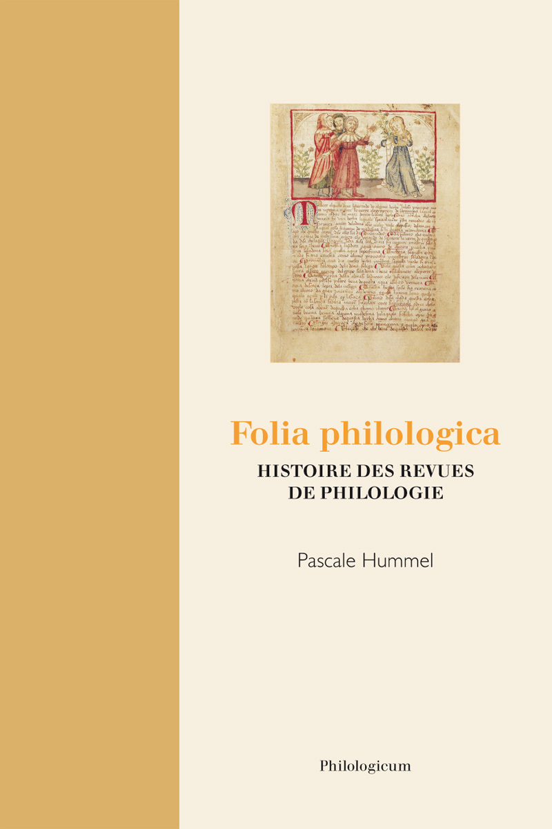 Folia philologica - histoire des revues de philologie