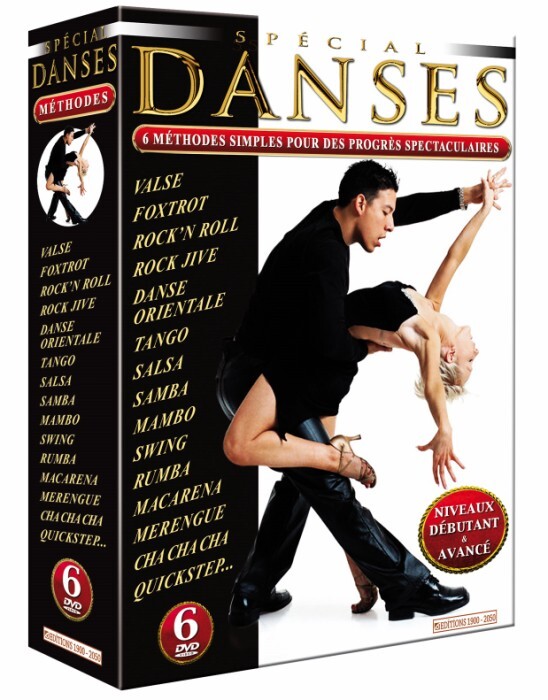 COFFRET DANSES - 6 DVD