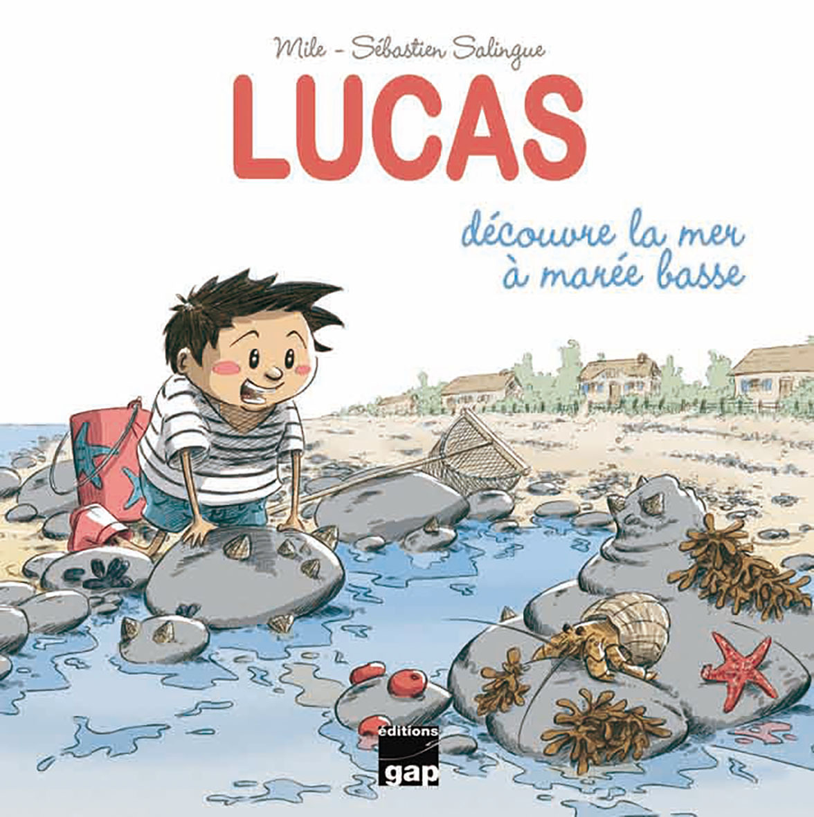 LUCAS DECOUVRE LA MER A MAREE BASSE
