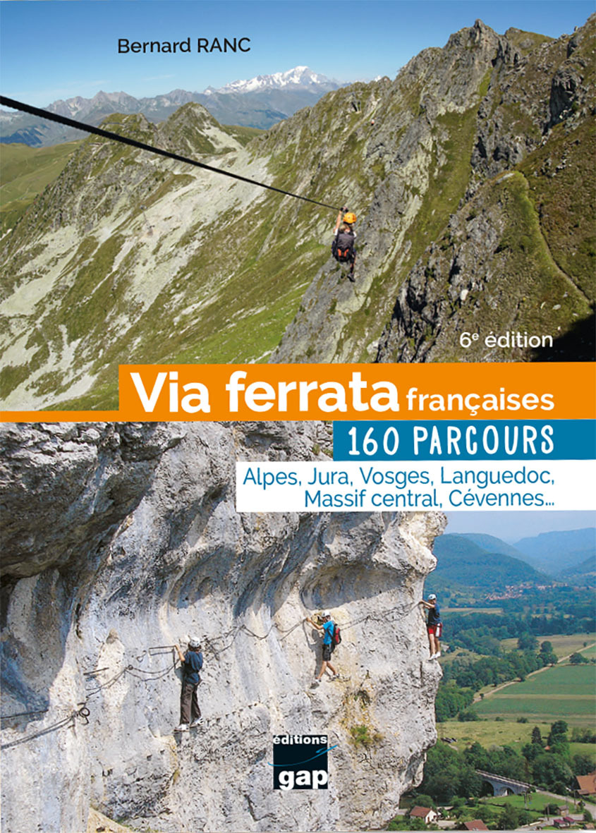VIA FERRATA FRANCAISES 160 PARCOURS