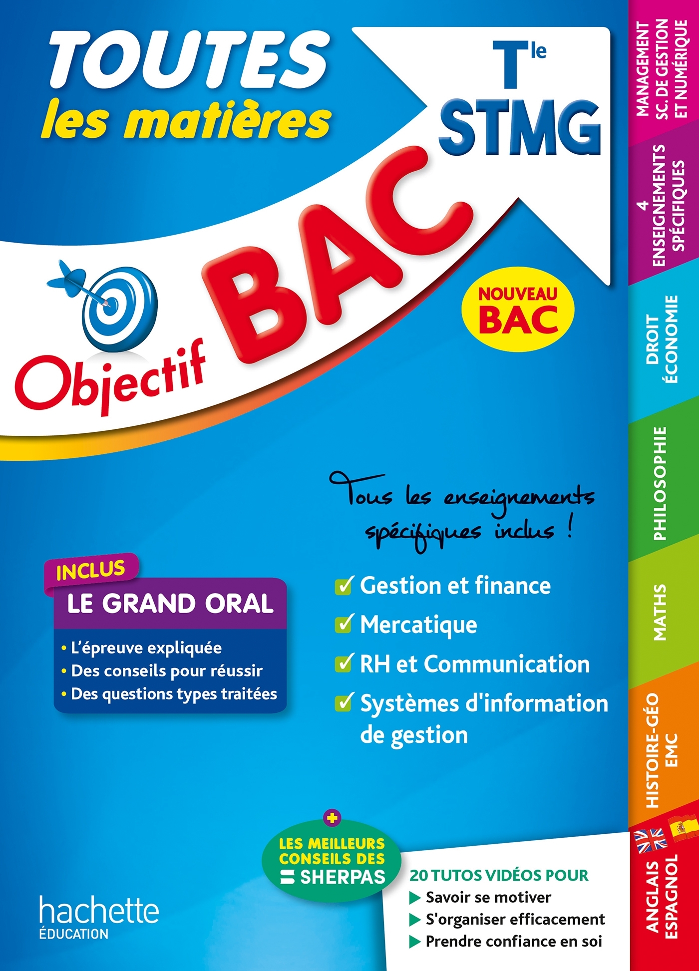 Objectif BAC 2025 - Tle STMG Toutes les matières