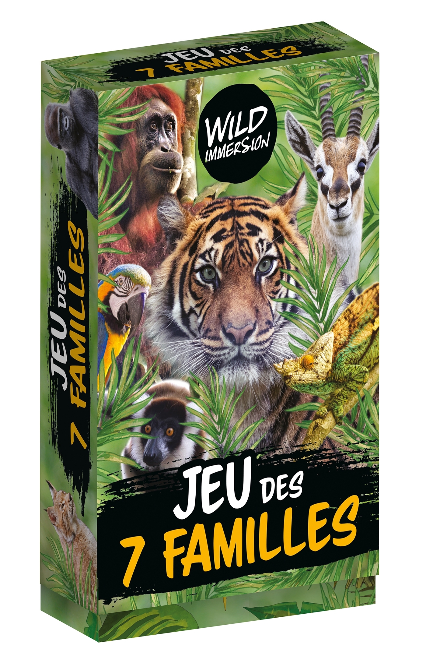 Wild Immersion - Boîte de cartes  - Jeu des 7 familles