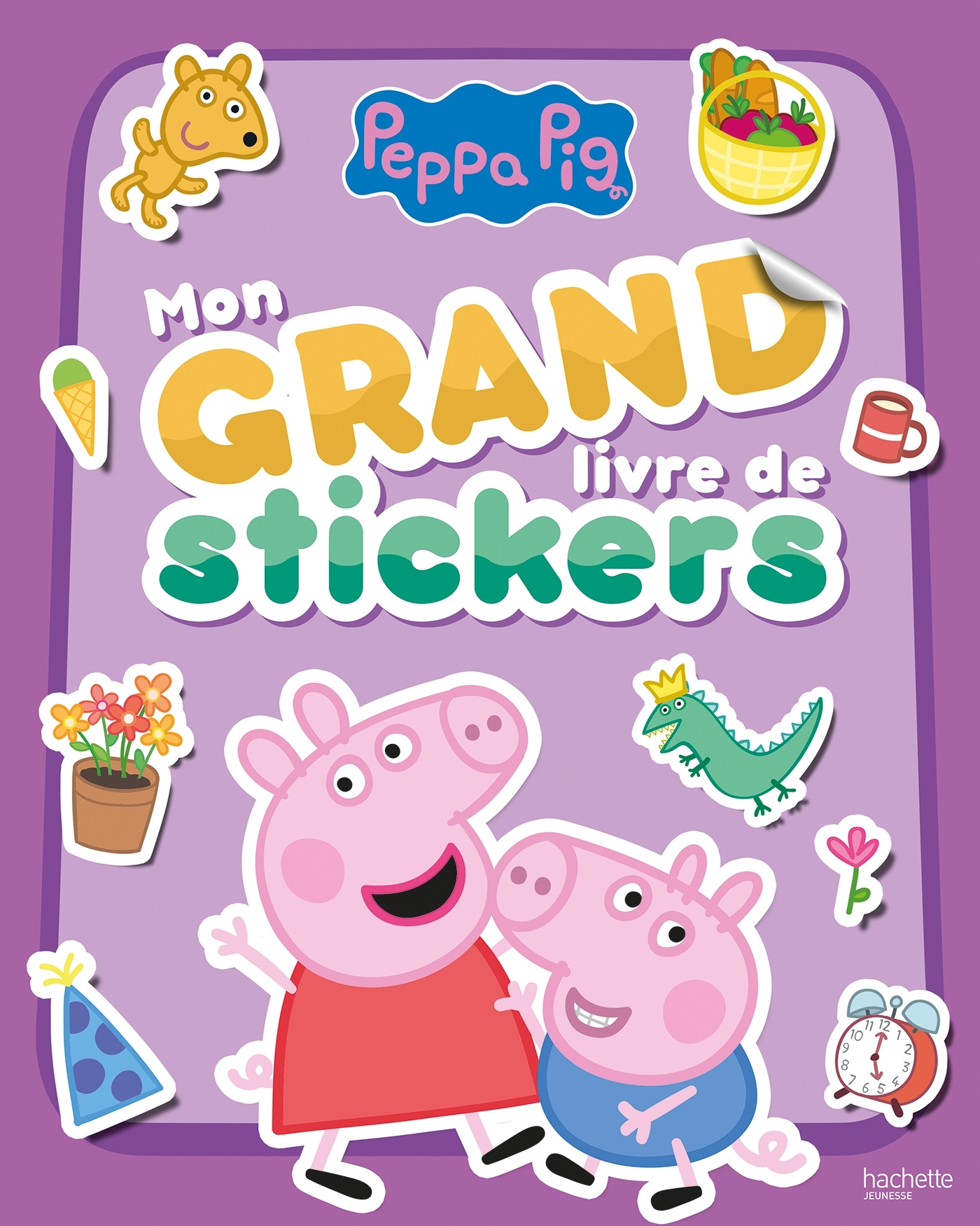 Peppa Pig - Mon grand livre de stickers