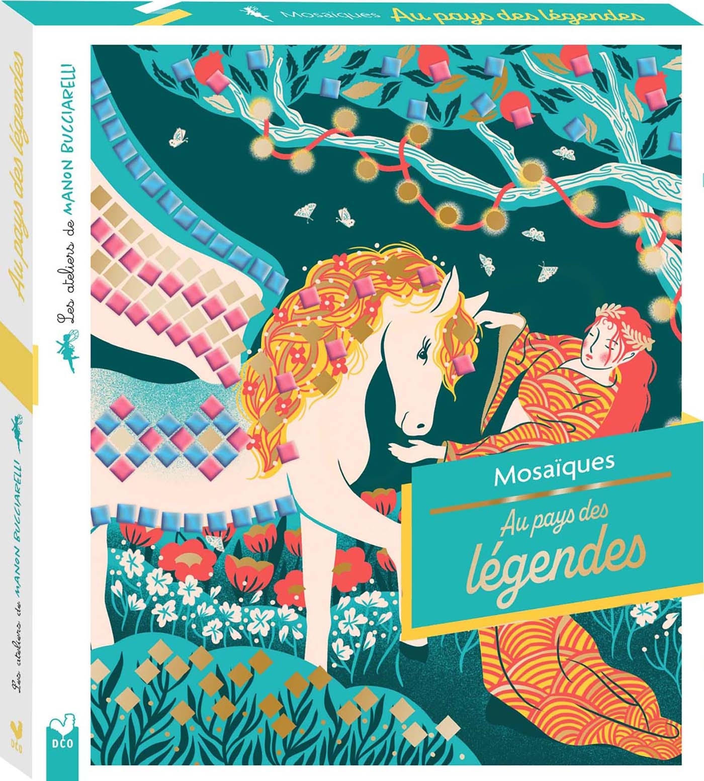 Les ateliers de Manon Bucciarelli - mosaiques Au pays des légendes- Boîte avec accessoires