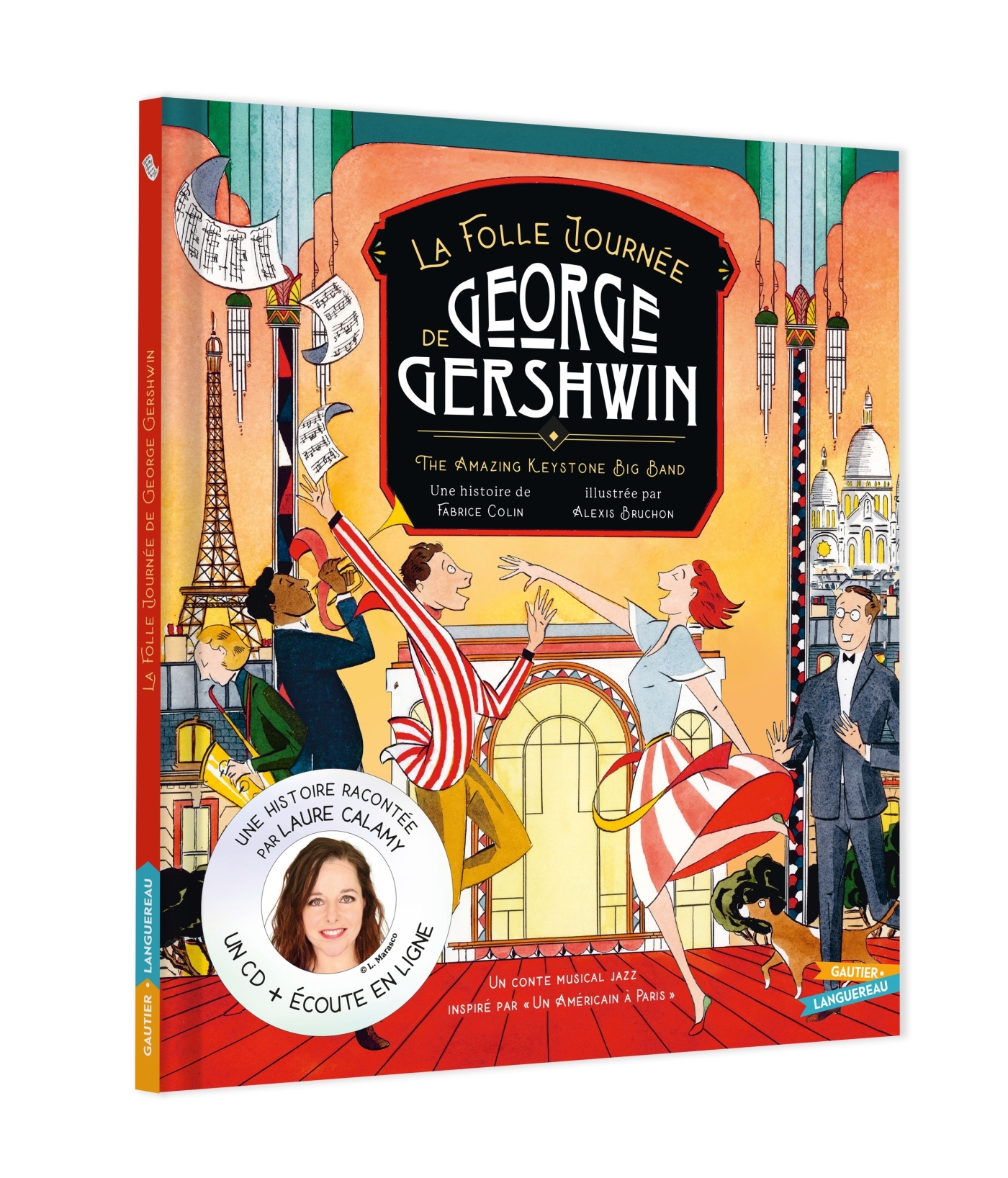 La Folle Journée de George Gershwin - livre-CD