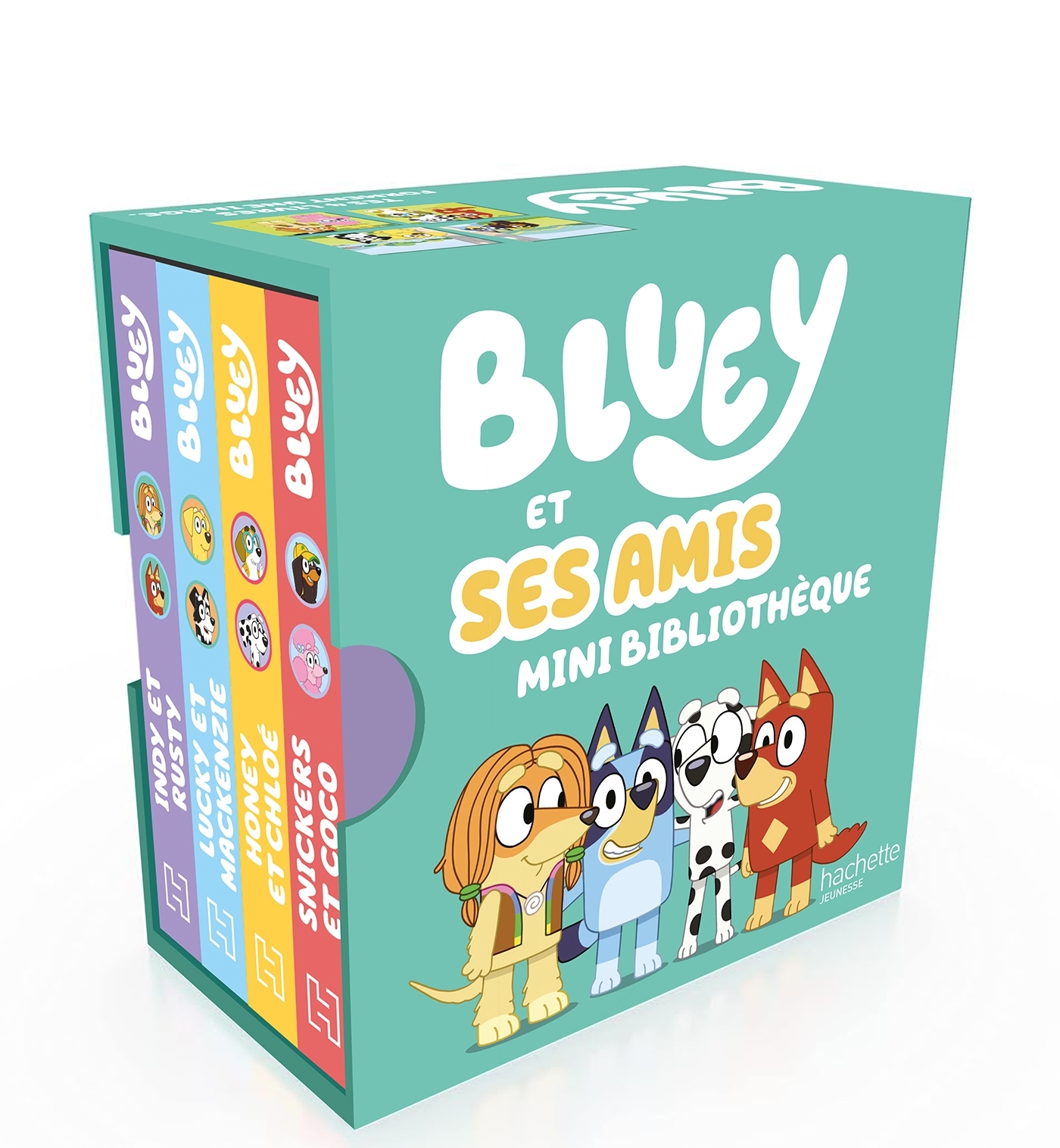 Bluey - Mini bibliothèque - Bluey et ses amis