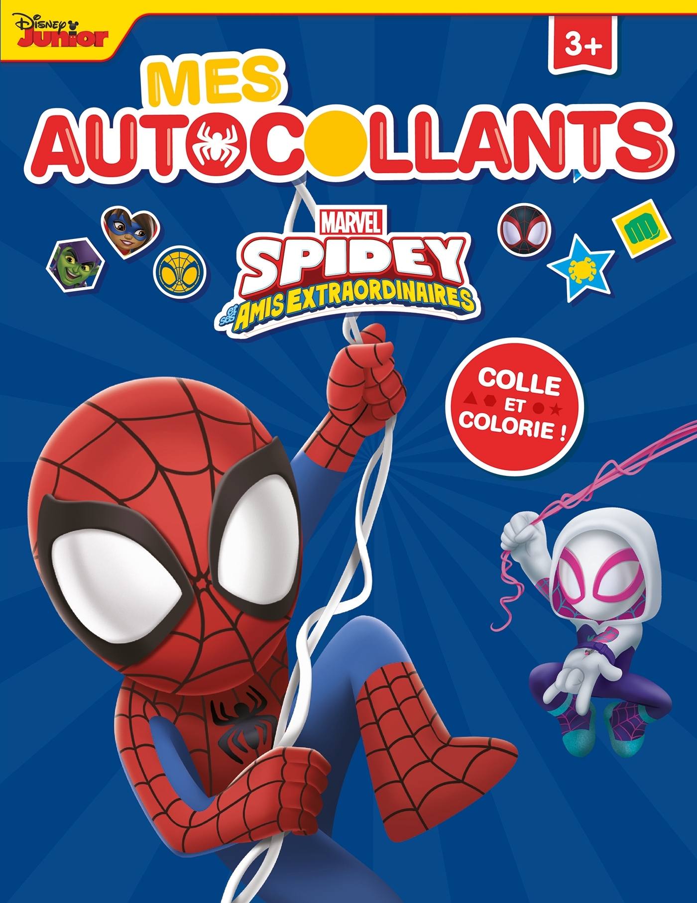 SPIDEY ET SES AMIS EXTRAODINAIRES - Mes Autocollants - MARVEL