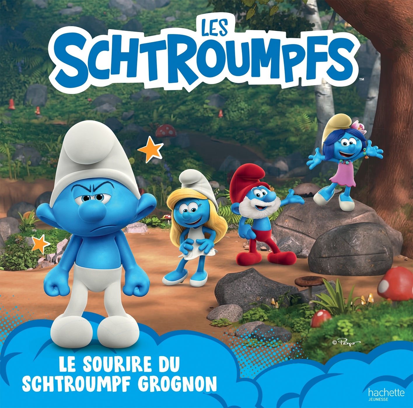 Les Schtroumpfs - Le sourire du Schtroumpf Grognon