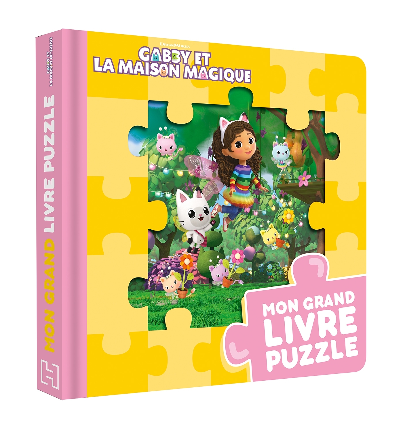Gabby et la maison magique - Mon grand livre puzzle