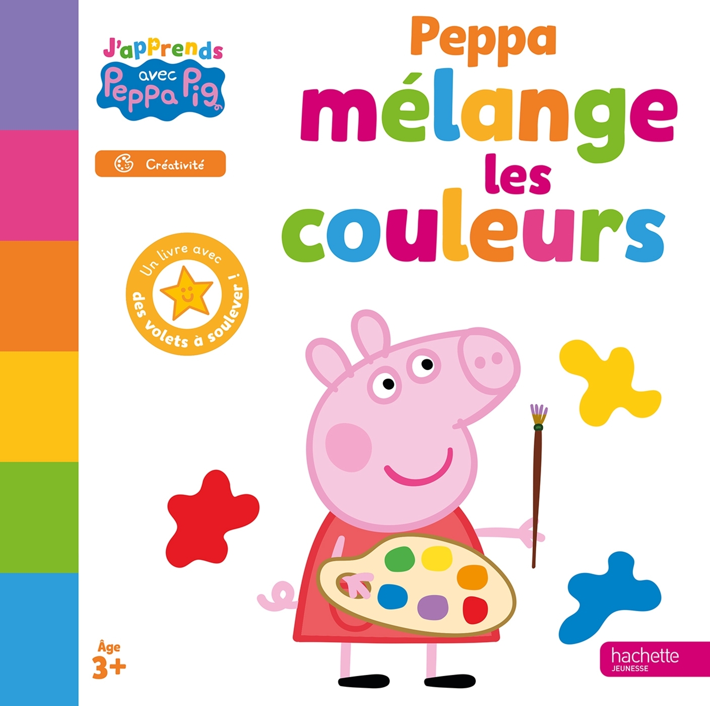 Peppa Pig - J'apprends avec Peppa - Peppa mélange les couleurs