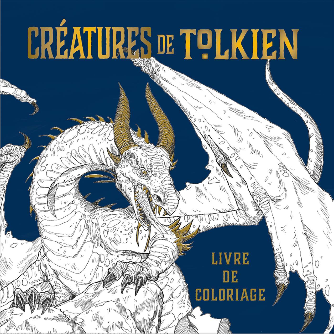 Créatures de Tolkien - Livre de coloriage