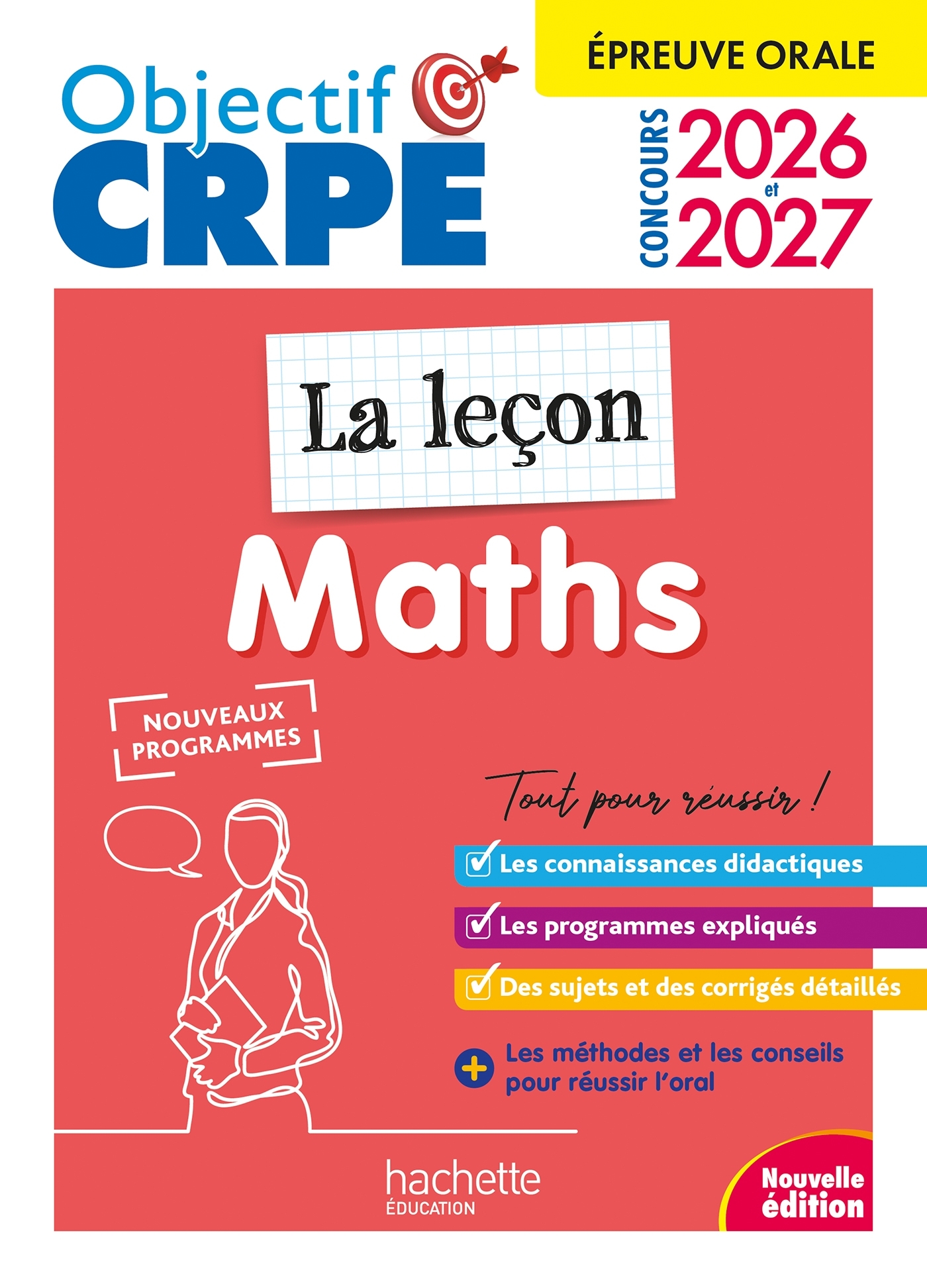 Objectif CRPE 2026-2027 - Maths - La leçon -  épreuve orale d'admission