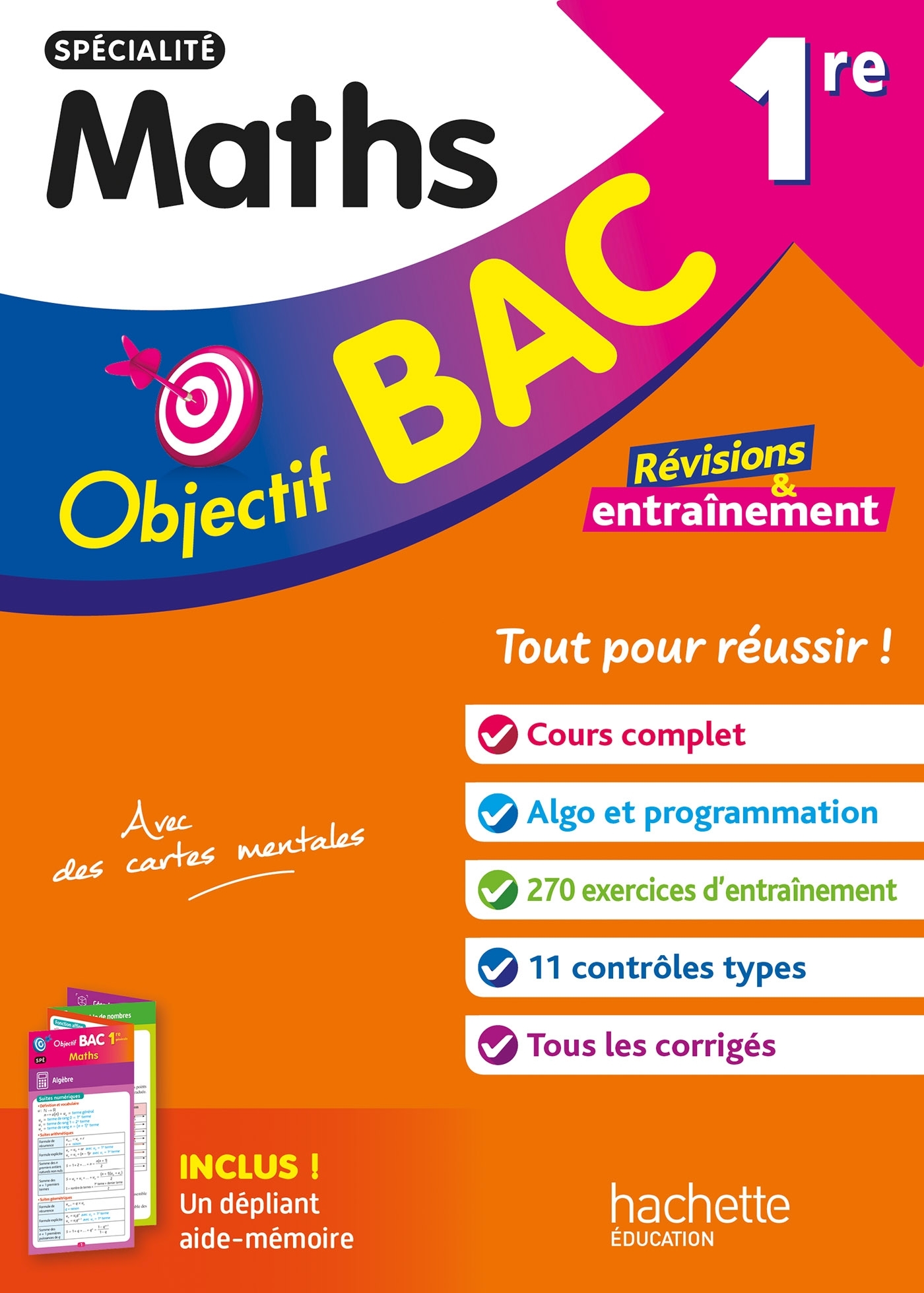 Objectif BAC 1re spécialité Maths BAC 2026
