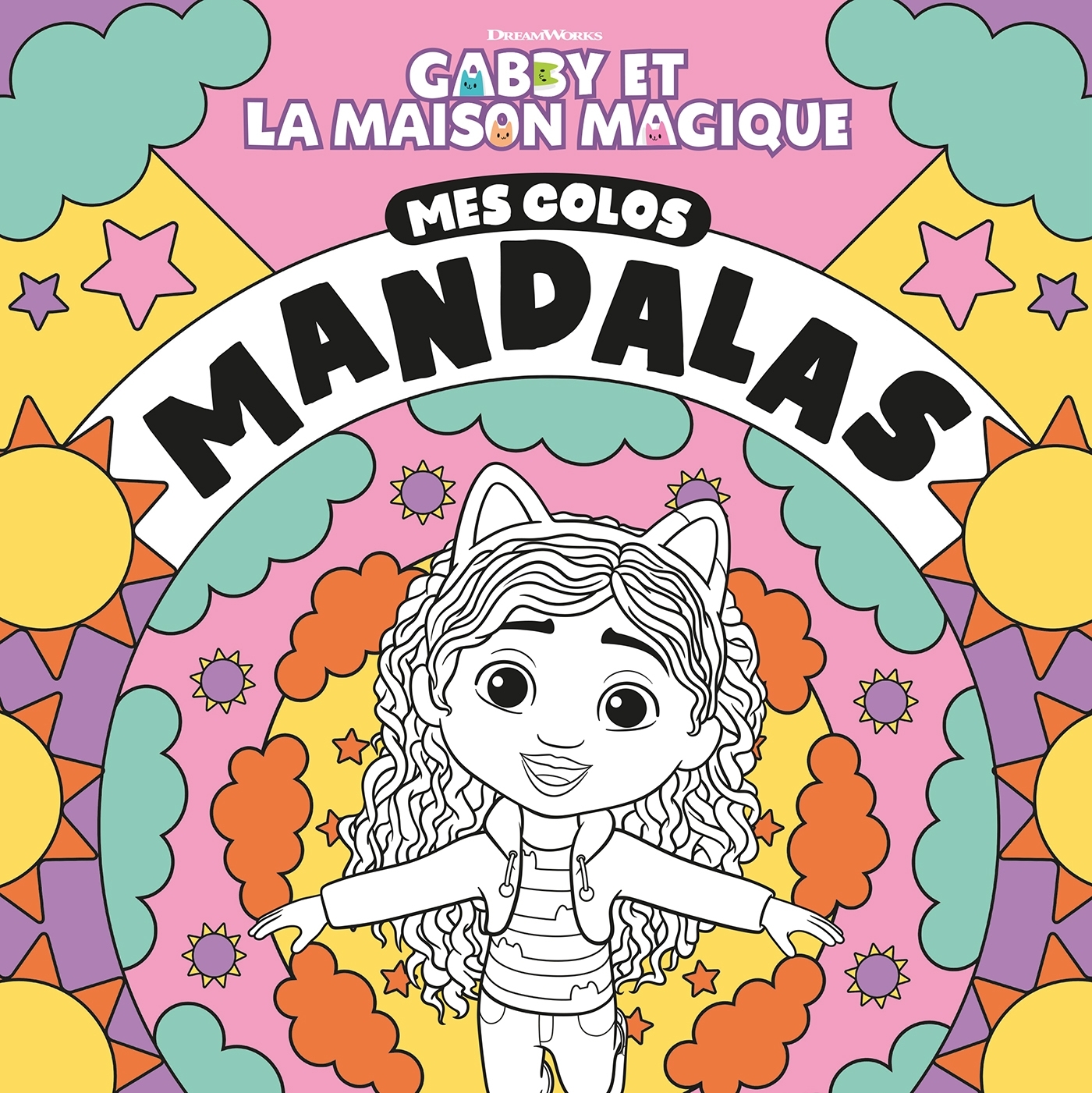 Gabby et la maison magique - Mes colos mandalas