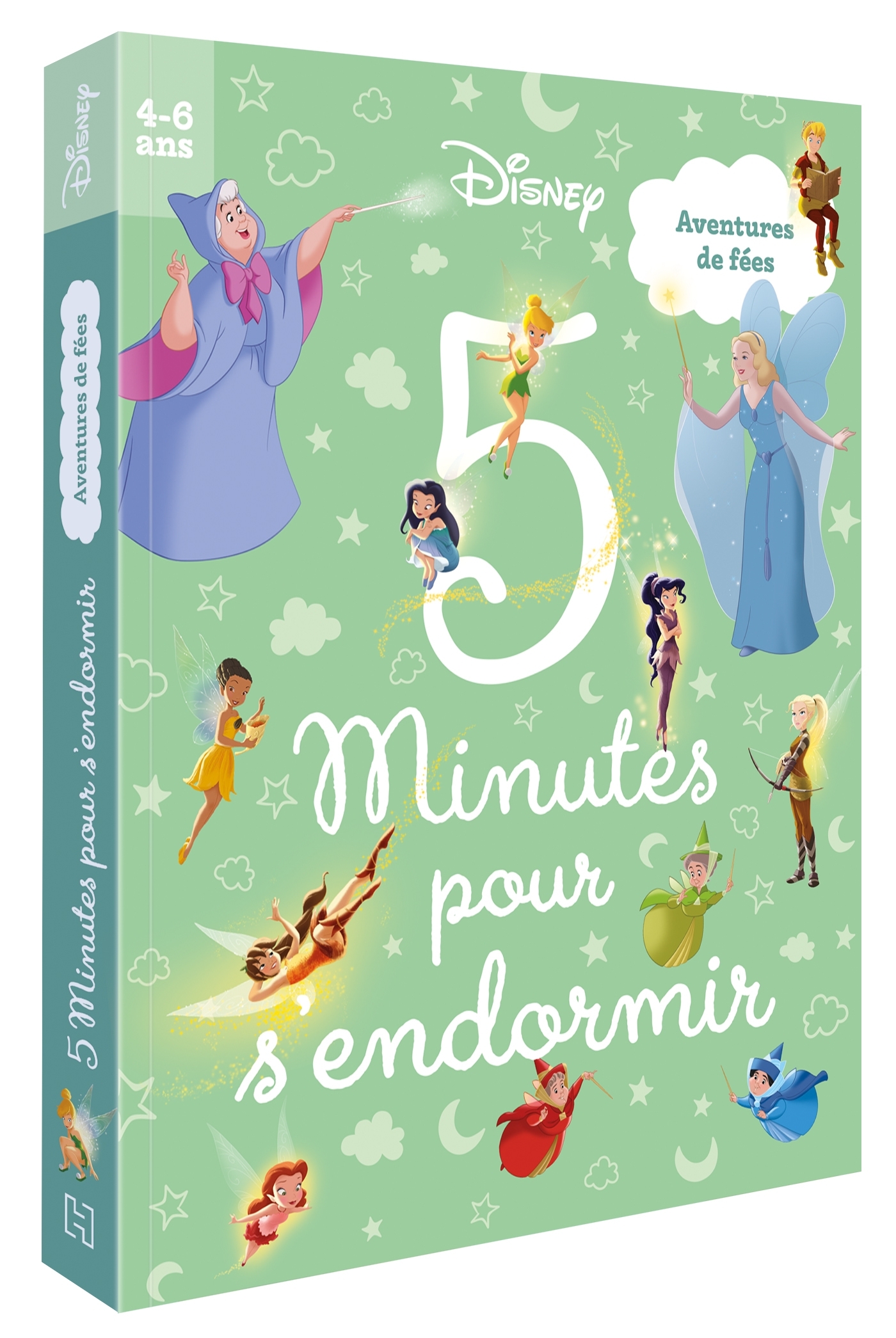 DISNEY - 5 minutes pour s'endormir (4-6 ans) - Aventures de Fées