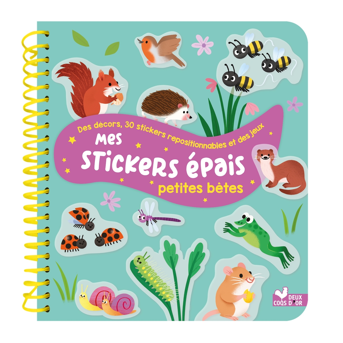 Mes stickers épais - Petites bêtes