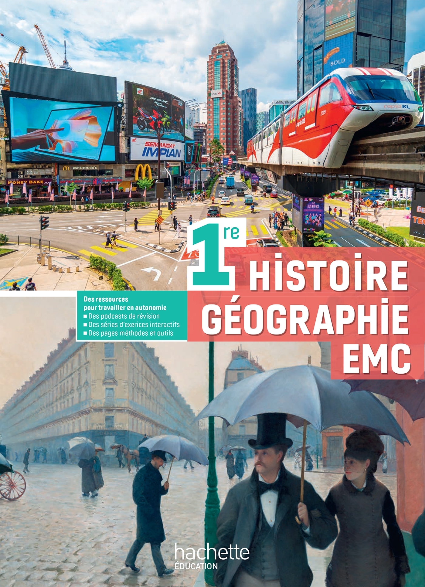 Histoire-Géographie EMC/1ère - Livre élève - Ed. 2025
