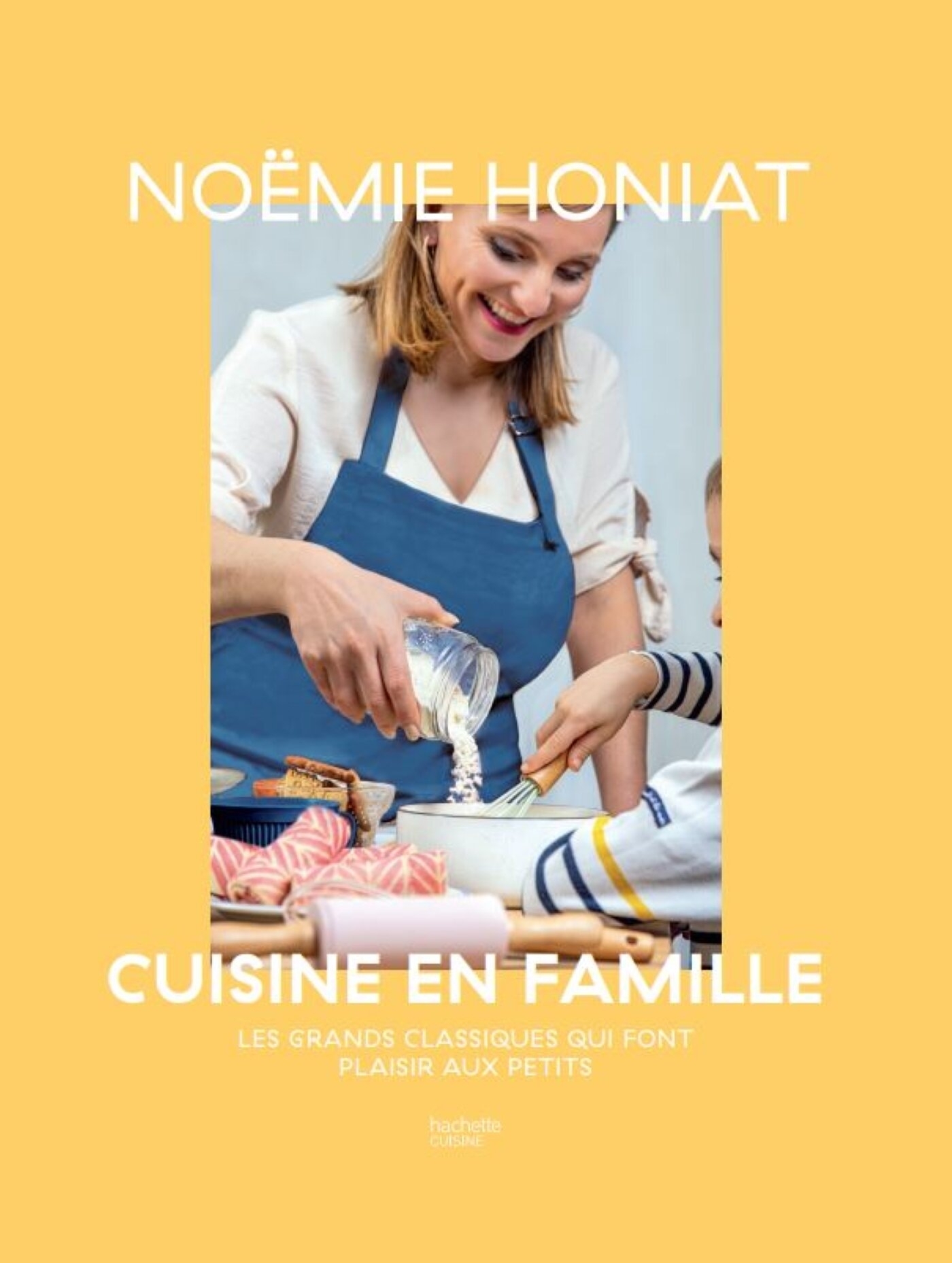 Noëmie Honiat cuisine en famille