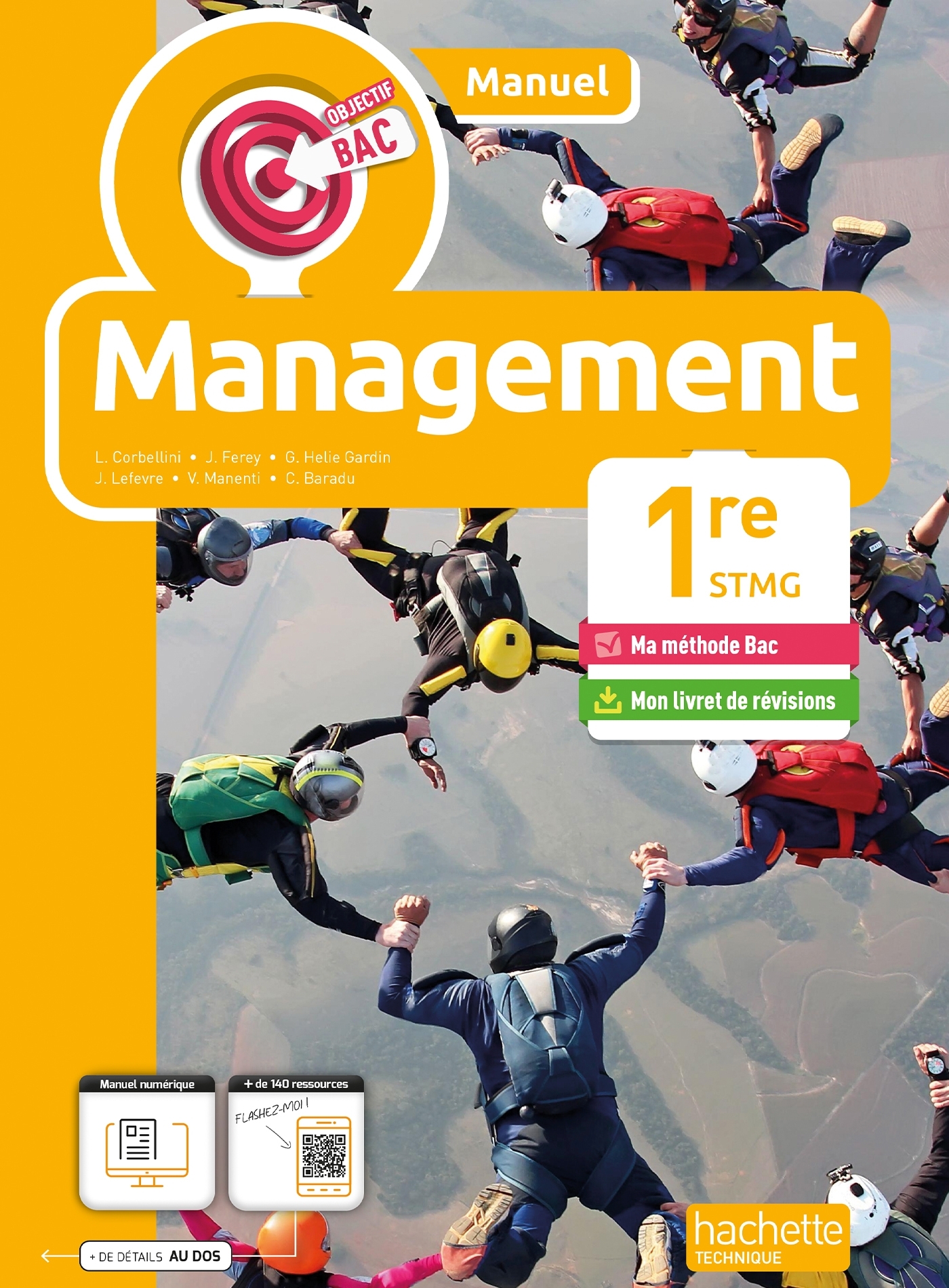 Objectif Bac Management 1re STMG (manuel) - Ed. 2024
