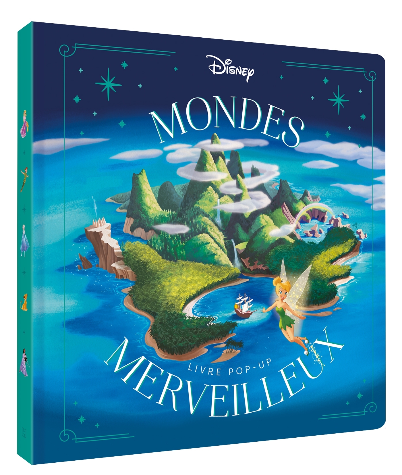 DISNEY - Mondes Merveilleux - Livre Pop-up