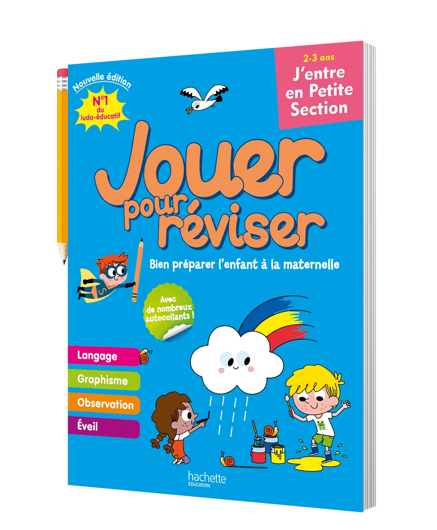 Jouer pour réviser - J'entre en Petite Section 2-3 ans - Cahier de vacances 2025