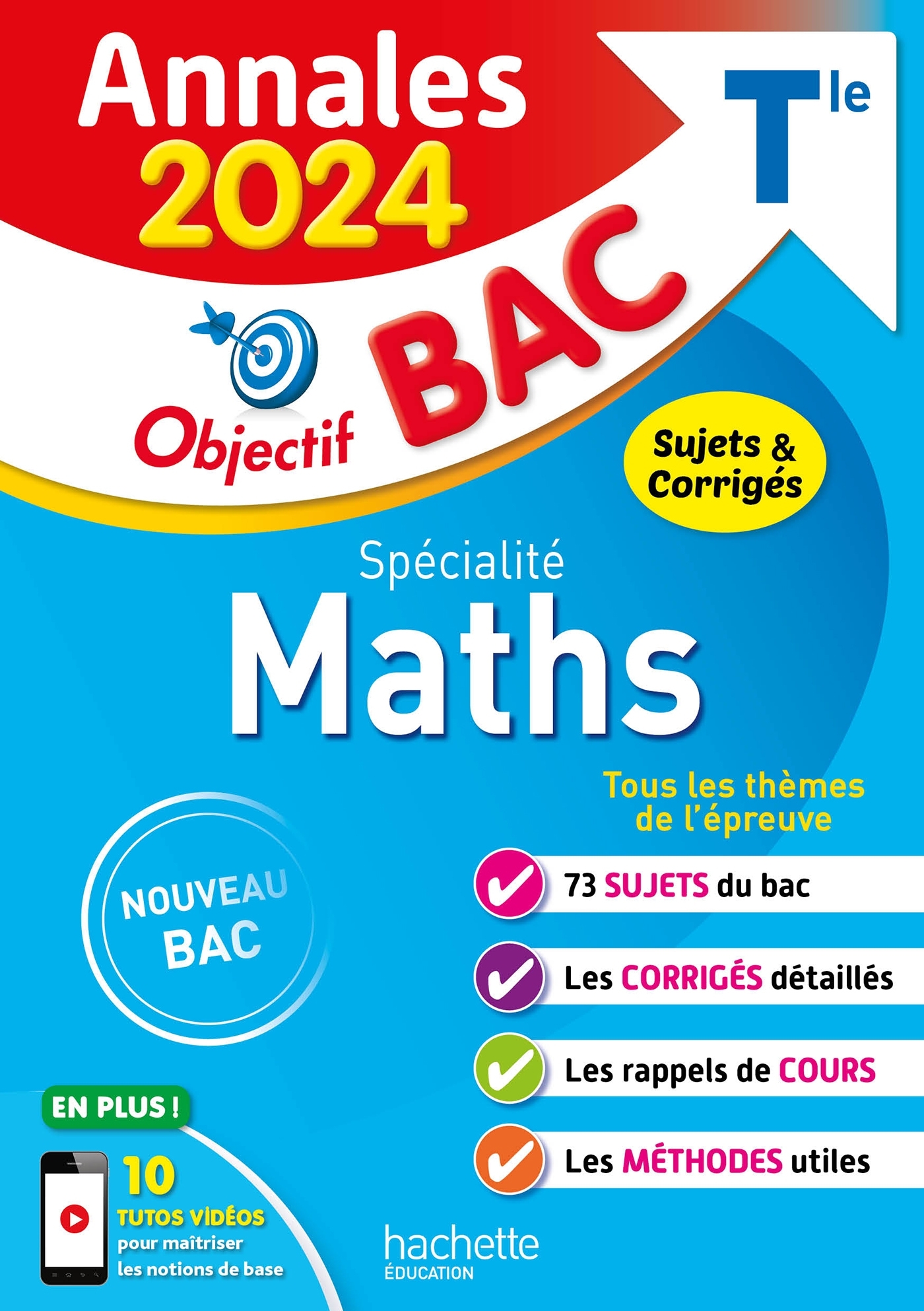 Annales Objectif BAC 2024 - Spécialité Maths