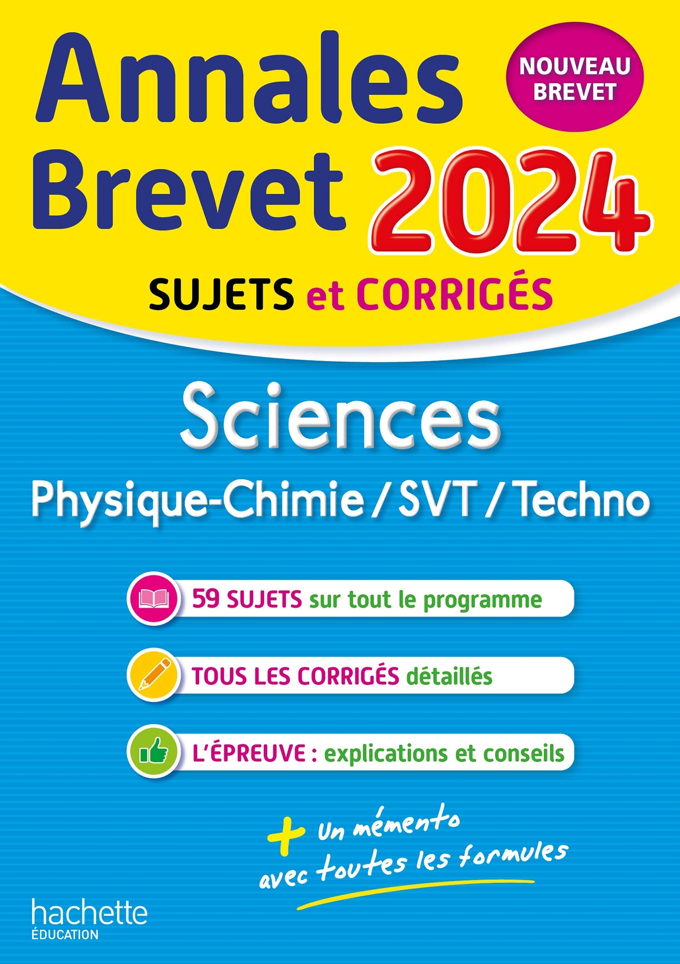 Annales BREVET 2024 - Sciences