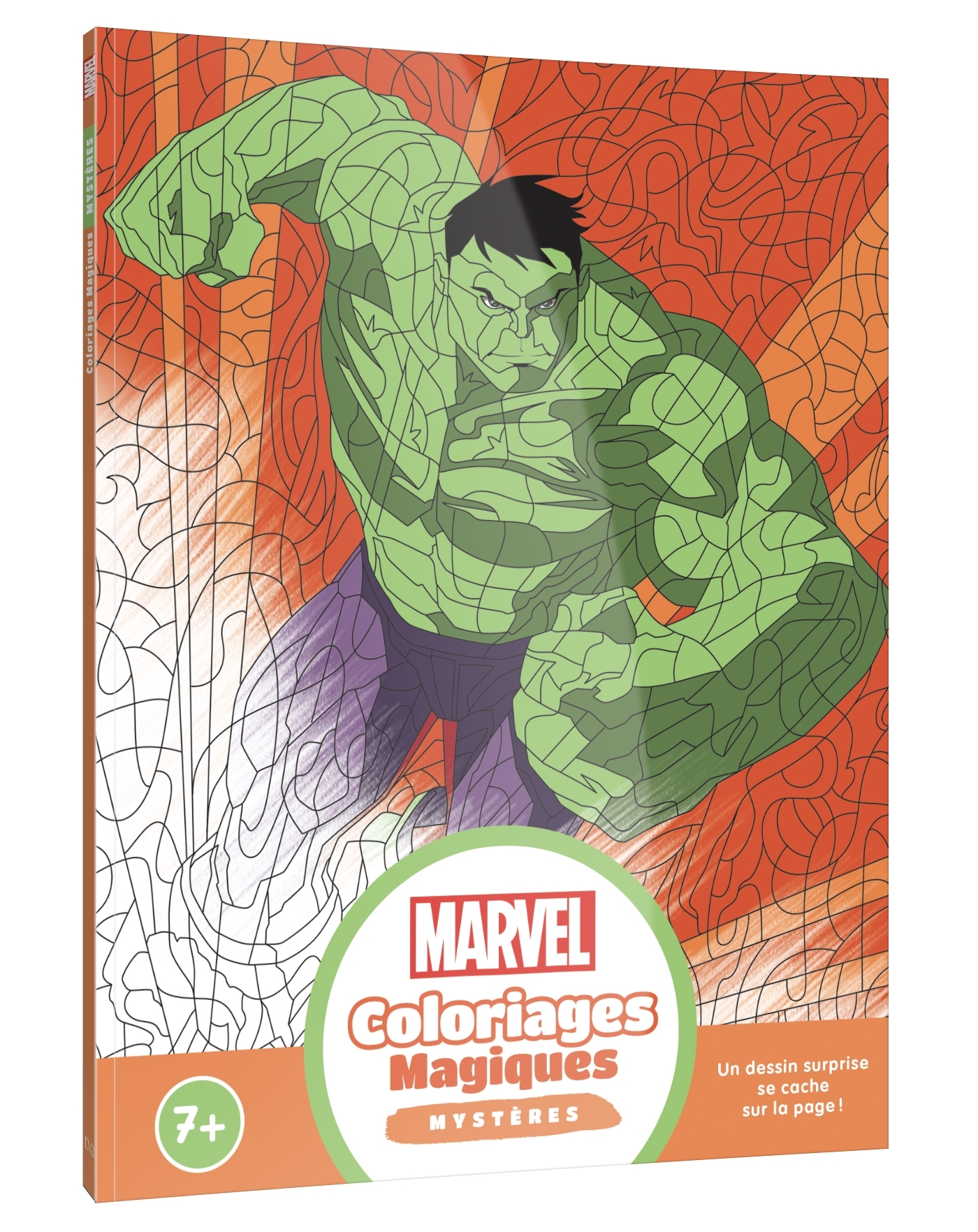 MARVEL - Coloriages Magiques - Mystères (7+)